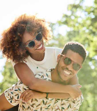 couple with woman having piggy back